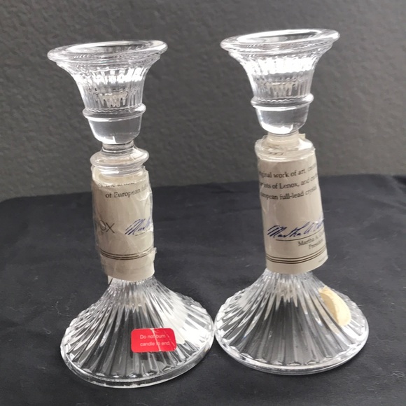 Lenox Accents Lenox Lead Crystal Candle Holders Poshmark